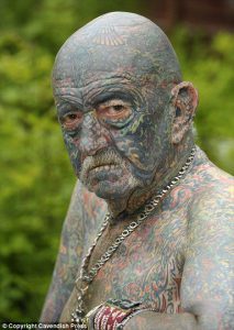 Le grand-père le plus tatoué du monde - Avec l'aimable autorisation de Cavendish Press